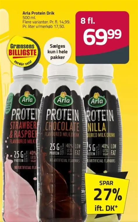 Arla Protein Drik Tilbud Hos Fleggaard