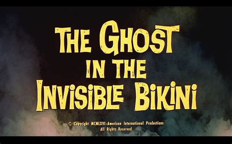 THE GHOST IN THE INVISIBLE BIKINI Les Baxter Ending Credits
