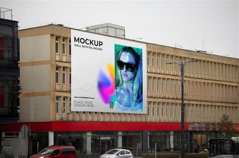 Mockup Publicitaire Urbain Psd Mod Les Psd Gratuits De Haute