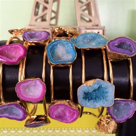 Druzy Cuff Bracelet