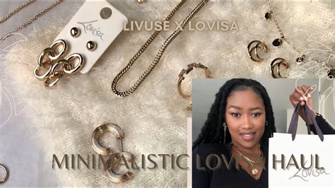 Livuse X Lovisa Minimalistic Jewellery Try On Haul South African