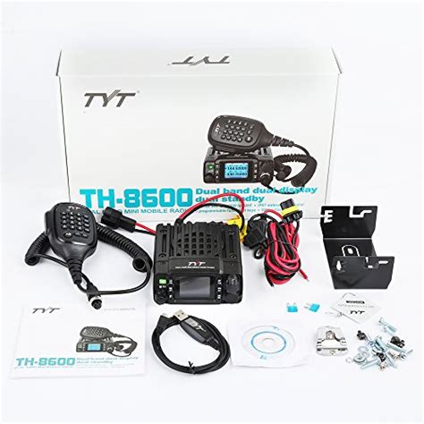 TYT TH 8600 Dual Band Mini Mobile Transceiver IP67 Waterproof Car Radio