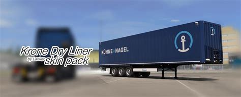 ETS2 Skin Pack for Krone Dry Liner DLC v 1 0 Skins Mod für Eurotruck