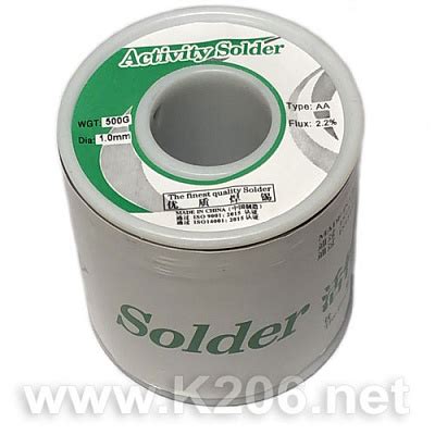 Припой Sn63Pb37-500g/1.0mm : цена опт/розница в Украине | Припой | K206