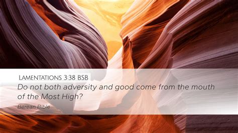 Lamentations 3 38 BSB Desktop Wallpaper Do Not Both Adversity And