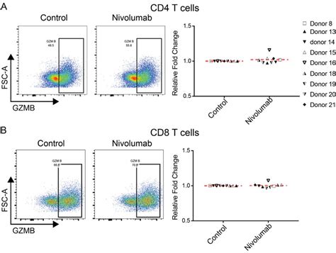 Nivolumab Treatment Does Not Impact The Expression Of Granzyme B