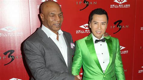 Donnie Yen Broke Mike Tysons Fingers But He Has A Good Excuse