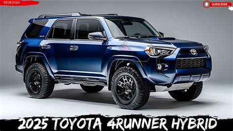 2025 Toyota 4runner Hybrid Redefining Adventure With Hybrid Power