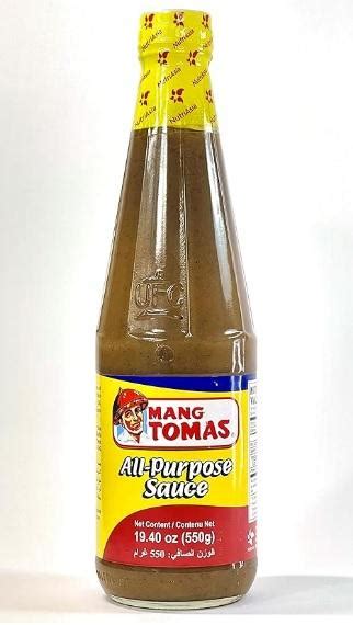 Mang Tomas BIG Lechon Sauce Reg 550g SBC Foods Pty Ltd