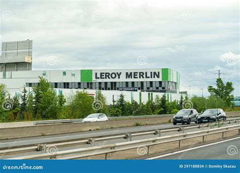 Leroy Merlin Store Large Sign French Retail Company Home Goods Store