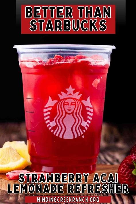 Strawberry Acai With Lemonade Starbucks Copycat