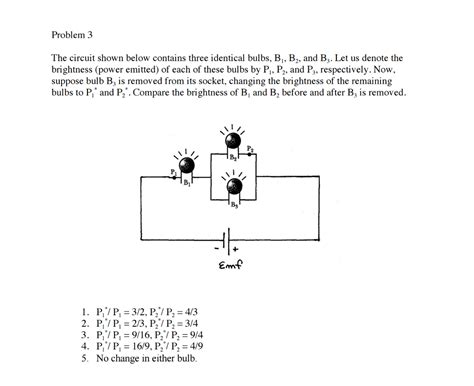 Solved The Circuit Shown Below Contains Three Identical Chegg