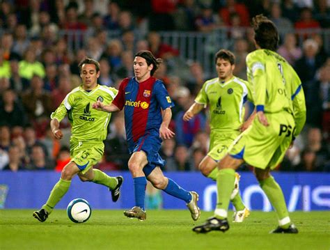 Lionel Messi V Getafe When He Scored The Greatest Goal Ever