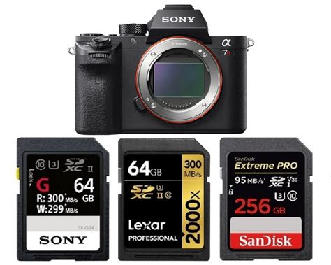 Best Memory Cards For Sony A7r Ii Camera Times