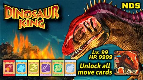 Dinosaur King Game Unlock All Move Cads Only One Click Dinosaur