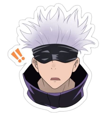 Pin On Jujutsu Kaisen Works Jujutsu Kaisen Gojo Satoru Sticker By