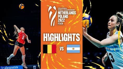 BEL Vs ARG Highlights Phase 2 Women S World Championship 2022