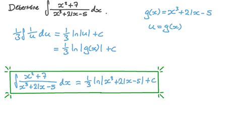 Question Video Finding The Integration Of A Rational Function By Using