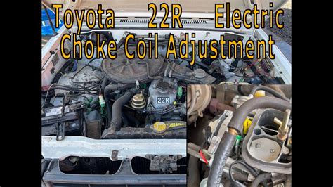 Toyota Pickup Carb 22R Choke Coil Adjustment YouTube