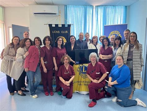 IL LIONS CLUB RUVO TERLIZZI APPIA TRAIANA DONA CINQUE TELEVISORI AL