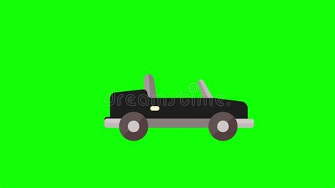 Wedding Car Icon Animation Vehicle Loop Animation With Alpha Channel