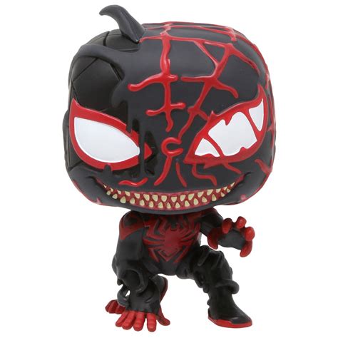 Funko POP Marvel Spider-Man Maximum Venom - Venomized Miles Morales black