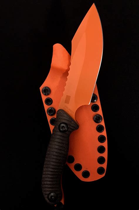 BEHRING MADE TECHNICAL Knife -Custom BADLANDER Fighter -Tek Lok Sheath | St Croix Blades