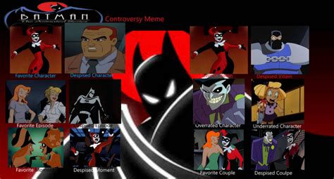 Batman The Animated Series Controversy Meme By Eddsworldfangirl97 On