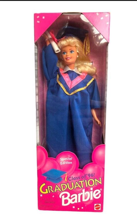 1996 Class Of ‘96 Graduation Barbie Doll Mattel 15003 Special Edition