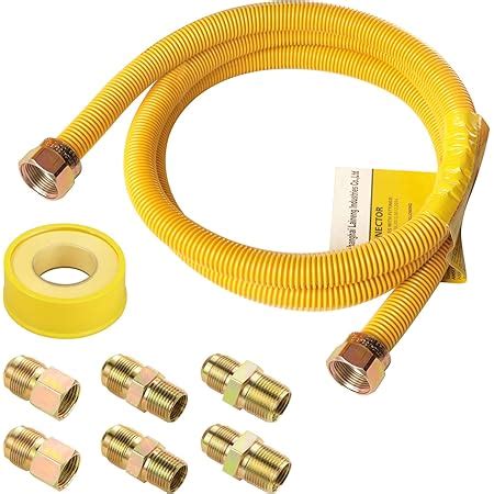 Amazon Appliance Pros Flexible Stainless Steel Gas Line For Dryer