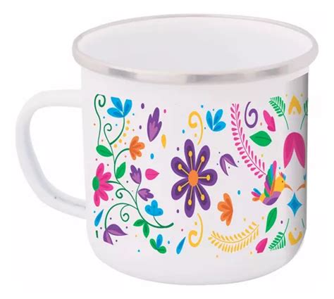 Taza De Peltre Mexicano Tenango Mercadolibre