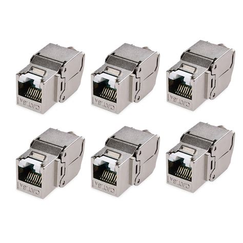 Amazon Cable Matters UL Listed 10Gbps 6 Pack RJ45 Shielded Cat6A