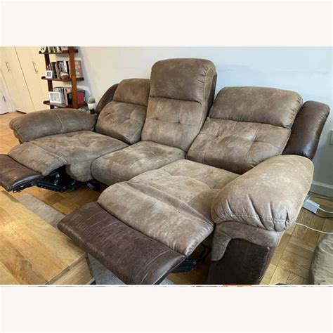 Bob S Discount Power Recliner Sofa Aptdeco