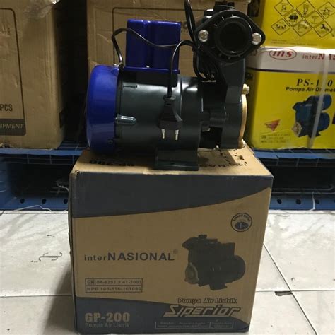 Jual Mesin Pompa Air National Nasional Otomatis GP 200W DB 125 B