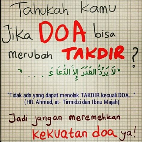 Just Hind Hanya Doa Yang Bisa Merubah Takdir