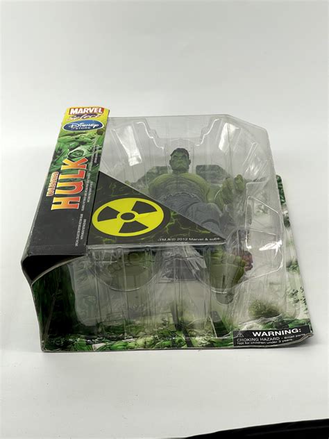 Marvel Select Unleashed Hulk Figure Sealed 2012 Disney Store Exclusive