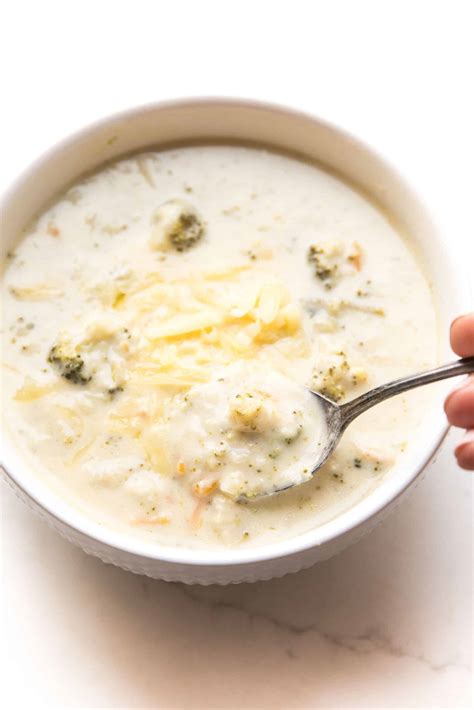 Instant Pot Keto Broccoli Cheddar Soup Tastes Lovely