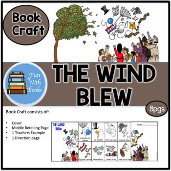 THE WIND BLEW BOOK CRAFT by Fun With Books | Teachers Pay Teachers