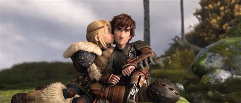 astrid and hiccup kiss 2 by lupoxvector on DeviantArt