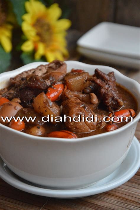 diah didis kitchen brongkos pedas