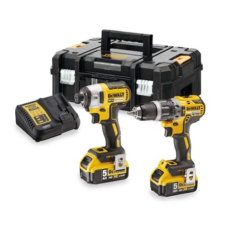 18v Xr Brushless Twin Kit 2 X 5ah Dewalt