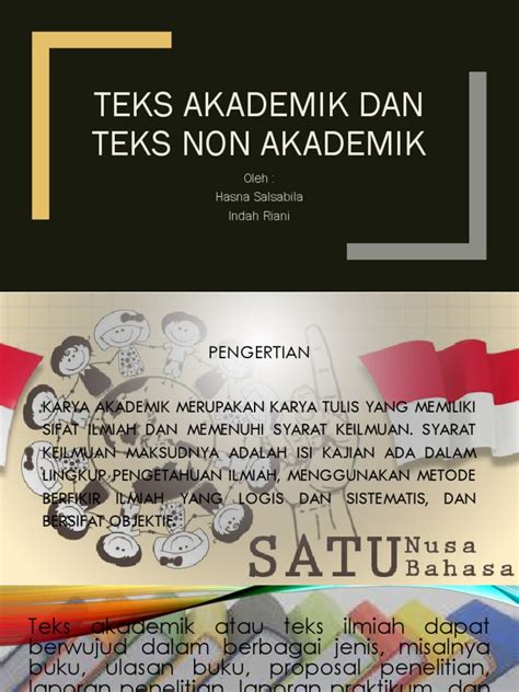 Contoh Teks Akademik Dan Non Akademik 4 Contoh Teks Non Akademik —