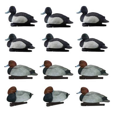 Avian-X Topflight Diver Duck Decoys - 12 Pack | Rogers Sporting Goods