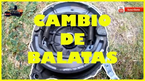 Cómo Cambiar Las Balatas Traseras De Tambor A Tu Moto 🔧⚙️😉 Youtube