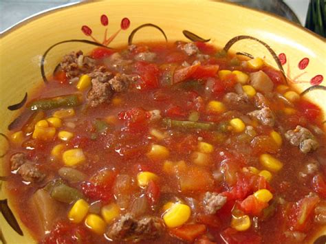 Hamburger Vegetable Soup - Crock Pot Recipe - Food.com