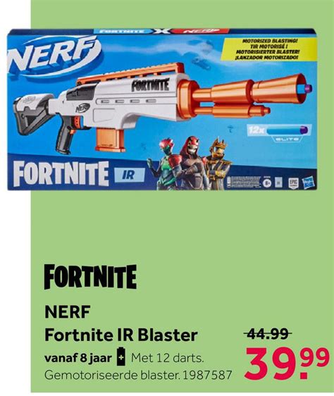 NERF Fortnite IR Gemotoriseerde Blaster Aanbieding Bij Intertoys