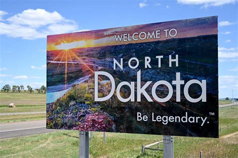 New Highway Signs Welcome Travelers To North Dakota State And Regional