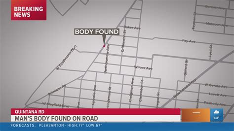 Mans Body Found Lying On Side Of Road On Citys Southwest Side