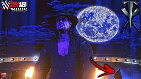 Wwe 2k18 Mods Undertaker With Druids Updated Entrance Youtube