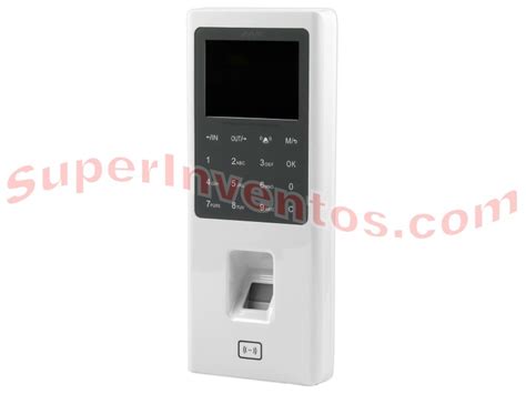 Control De Acceso Y Presencia Ip Con Huella Rfid Y Pin